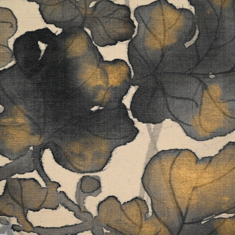 Chrysanthemum Painting by Buddhist Nun ー大石 順教 半折 “菊花”