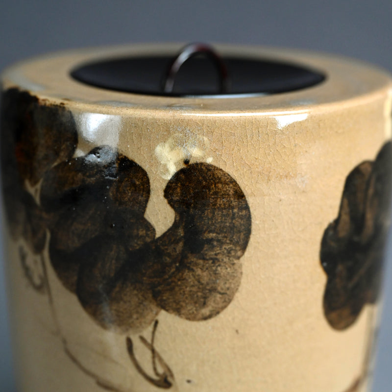 Antique Japanese Mushiake yaki Mizusashi