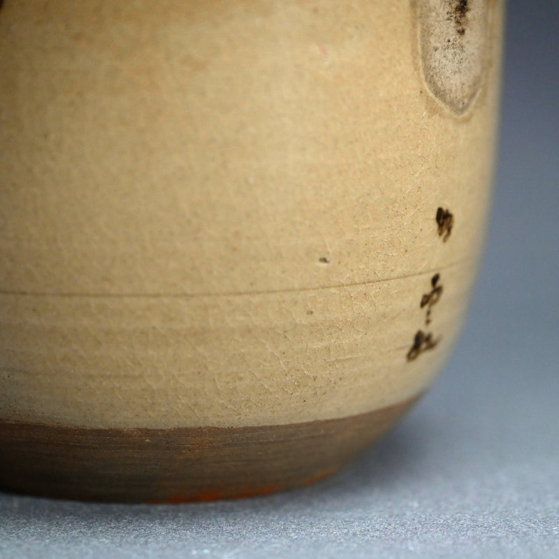 Antique Japanese Mushiake yaki Mizusashi