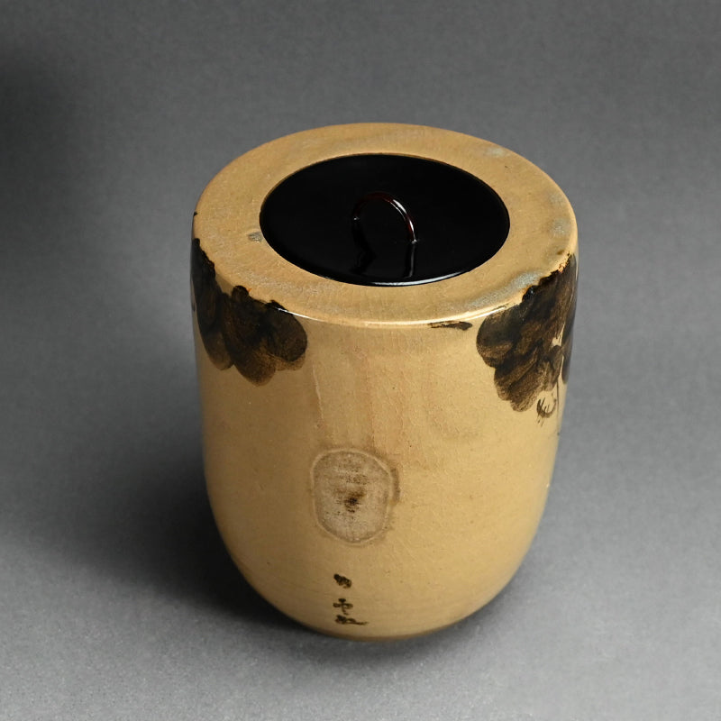 Antique Japanese Mushiake yaki Mizusashi