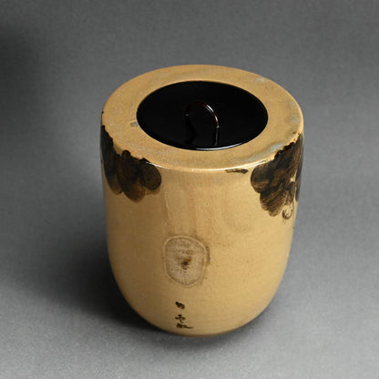 Antique Japanese Mushiake yaki Mizusashi