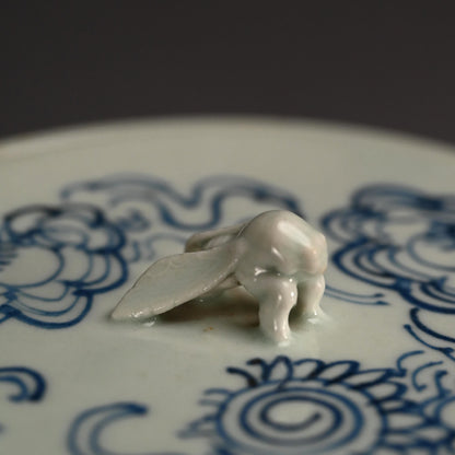 Edo p. Japanese Mizusashi, 1851 ー大綱 宗彦, 喜祐 "雲堂水指"