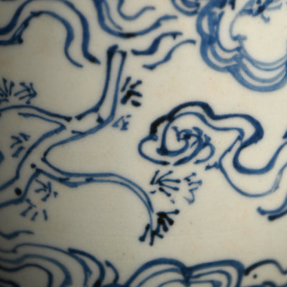 Edo p. Japanese Mizusashi, 1851 ー大綱 宗彦, 喜祐 "雲堂水指"