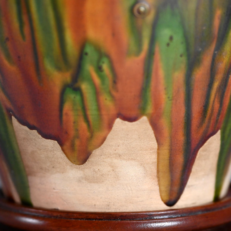 Rare! Sansai Vase ー宮永 東山 “三彩古代文 花瓶”