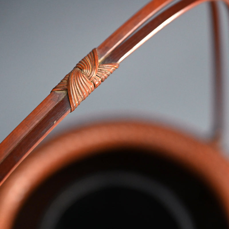 Imperial Artist Woven Bamboo Basket A ー八木澤 啓 “松風花籠”