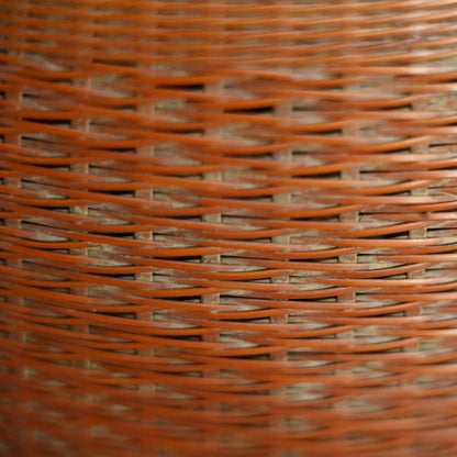 Imperial Artist Woven Bamboo Basket A ー八木澤 啓 “松風花籠”