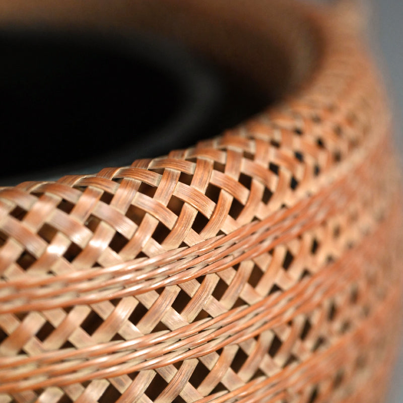 Imperial Artist Bamboo Basket B ー八木澤 啓 “縄目投入籠“