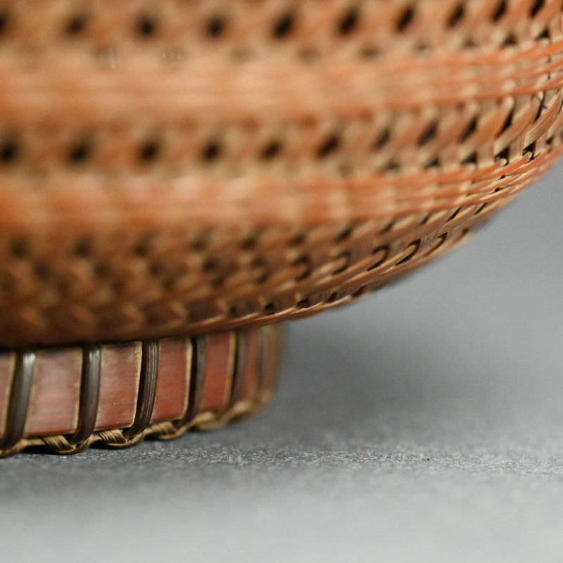 Imperial Artist Bamboo Basket B ー八木澤 啓 “縄目投入籠“
