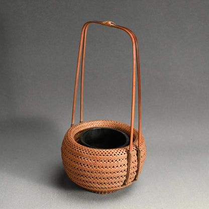 Imperial Artist Bamboo Basket B ー八木澤 啓 “縄目投入籠“