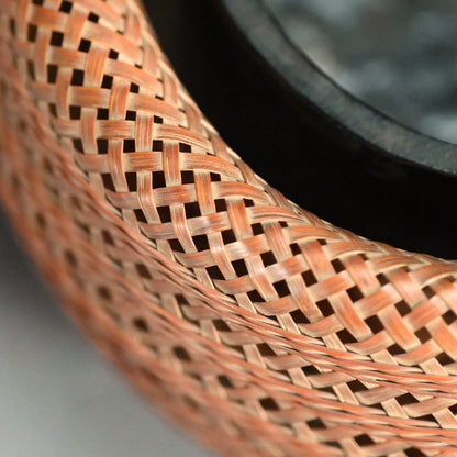 Imperial Artist Bamboo Basket B ー八木澤 啓 “縄目投入籠“