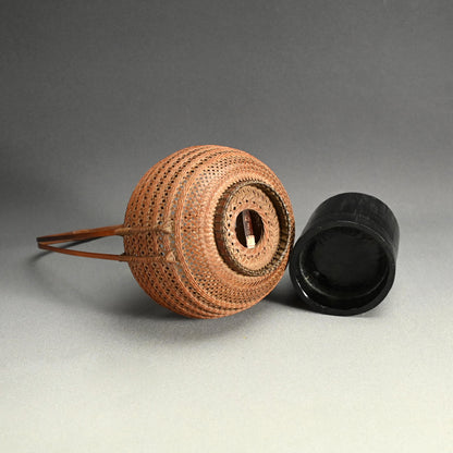 Imperial Artist Bamboo Basket B ー八木澤 啓 “縄目投入籠“