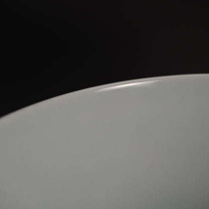 Antique Hakuji Porcelain Bowl ー加藤 渓山 “白磁青銅模様 鉢”