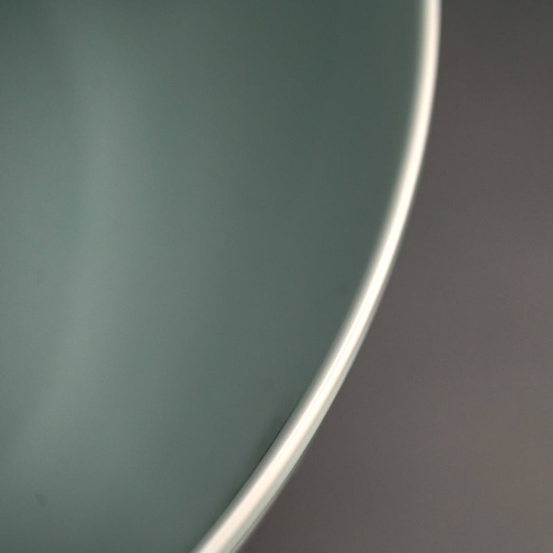 Antique Hakuji Porcelain Bowl ー加藤 渓山 “白磁青銅模様 鉢”