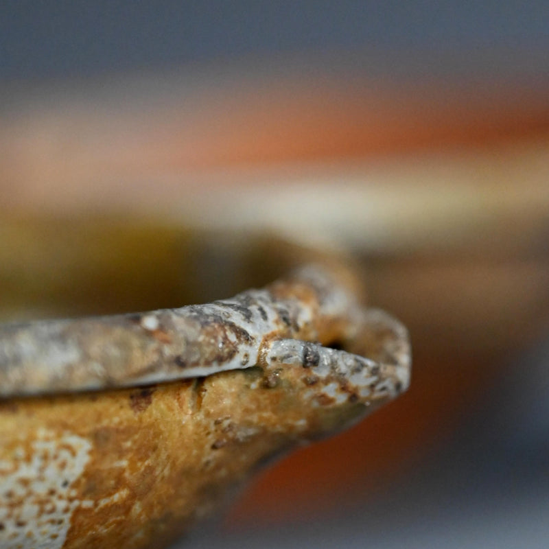Exquisite! Antique Japanese Tokoname Katakuchi Bowl Set ー常滑 片口小皿 五客