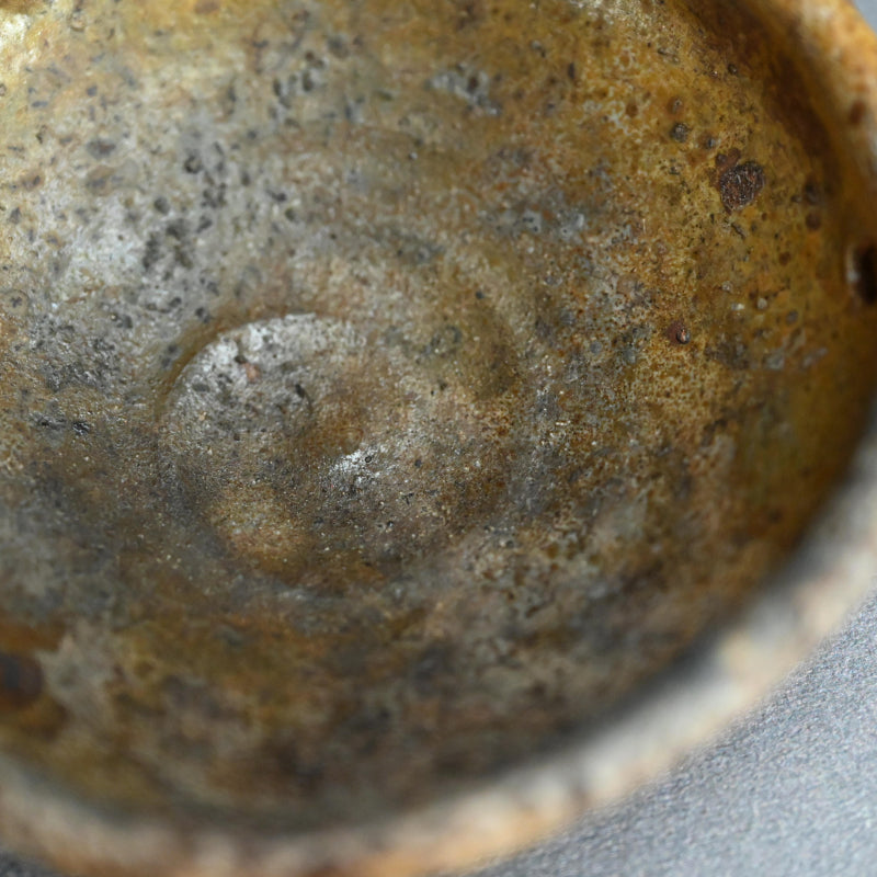 Exquisite! Antique Japanese Tokoname Katakuchi Bowl Set ー常滑 片口小皿 五客