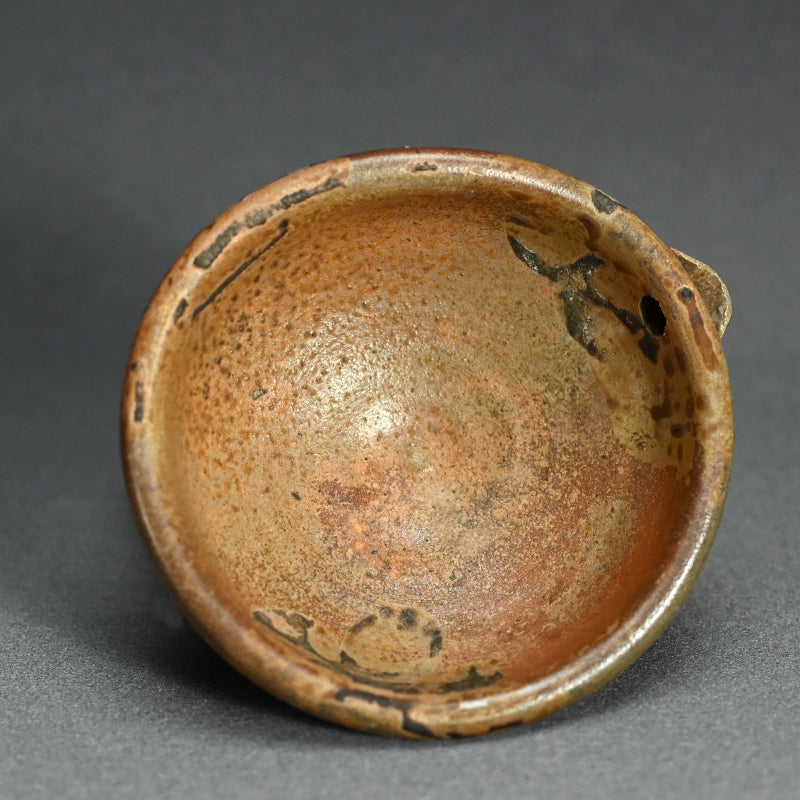 Exquisite! Antique Japanese Tokoname Katakuchi Bowl Set ー常滑 片口小皿 五客