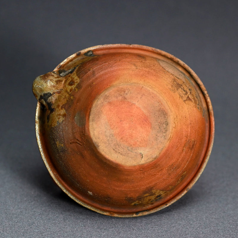 Exquisite! Antique Japanese Tokoname Katakuchi Bowl Set ー常滑 片口小皿 五客