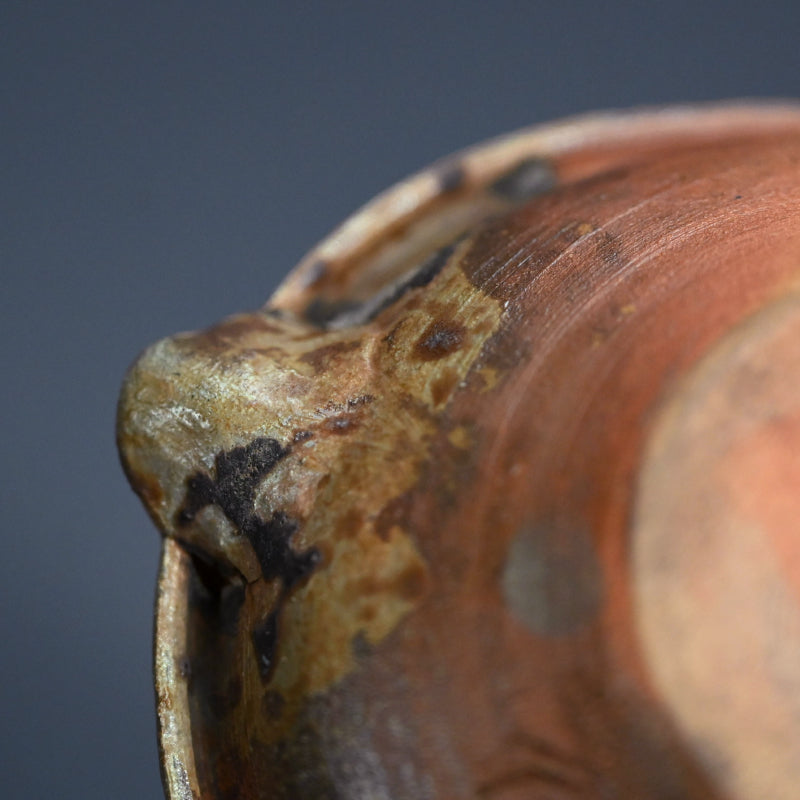 Exquisite! Antique Japanese Tokoname Katakuchi Bowl Set ー常滑 片口小皿 五客