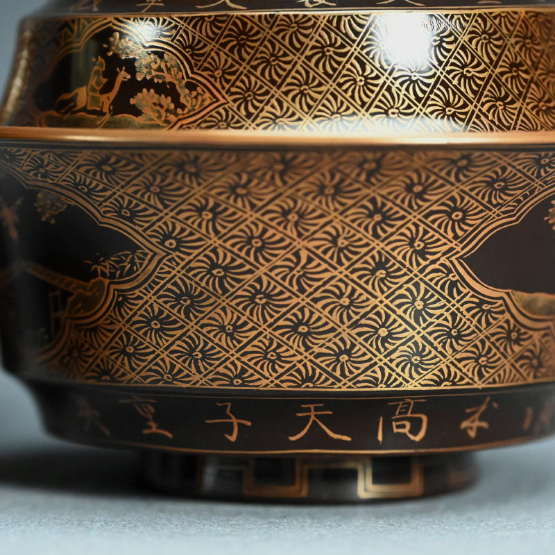 Wajima Lacquer Bowl Set From the Takahashi family personal collection ー橘屋 友七