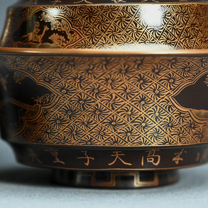 Wajima Lacquer Bowl Set From the Takahashi family personal collection ー橘屋 友七