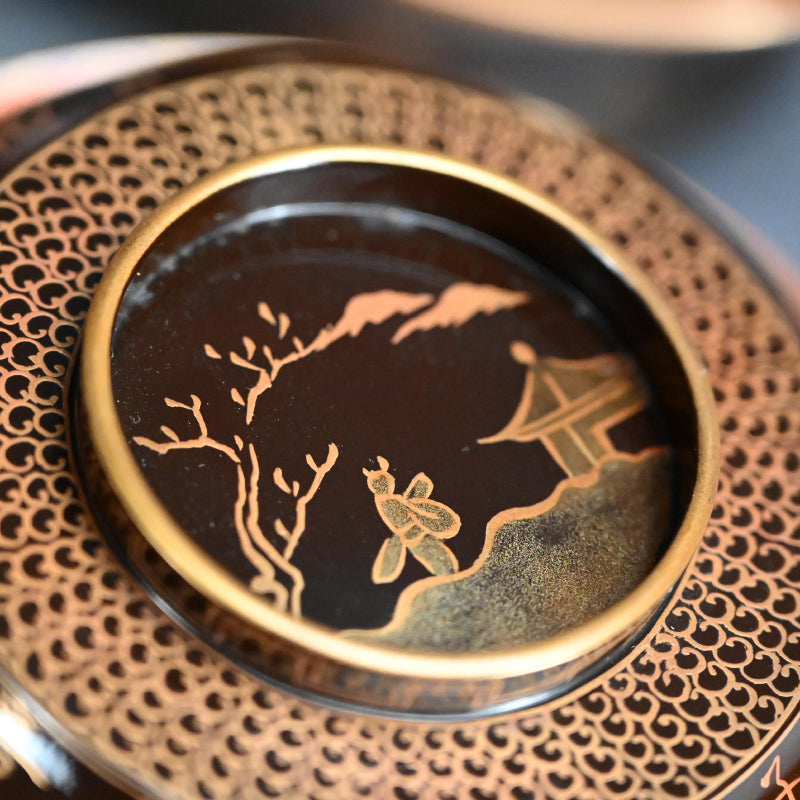 Wajima Lacquer Bowl Set From the Takahashi family personal collection ー橘屋 友七