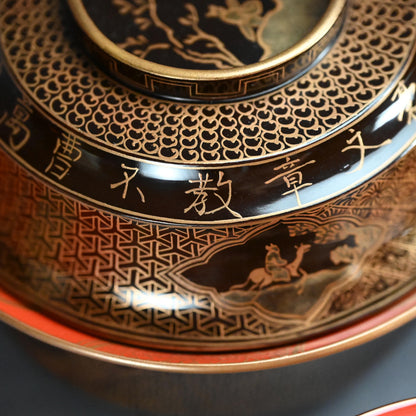 Wajima Lacquer Bowl Set From the Takahashi family personal collection ー橘屋 友七