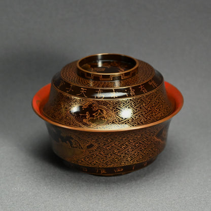 Wajima Lacquer Bowl Set From the Takahashi family personal collection ー橘屋 友七