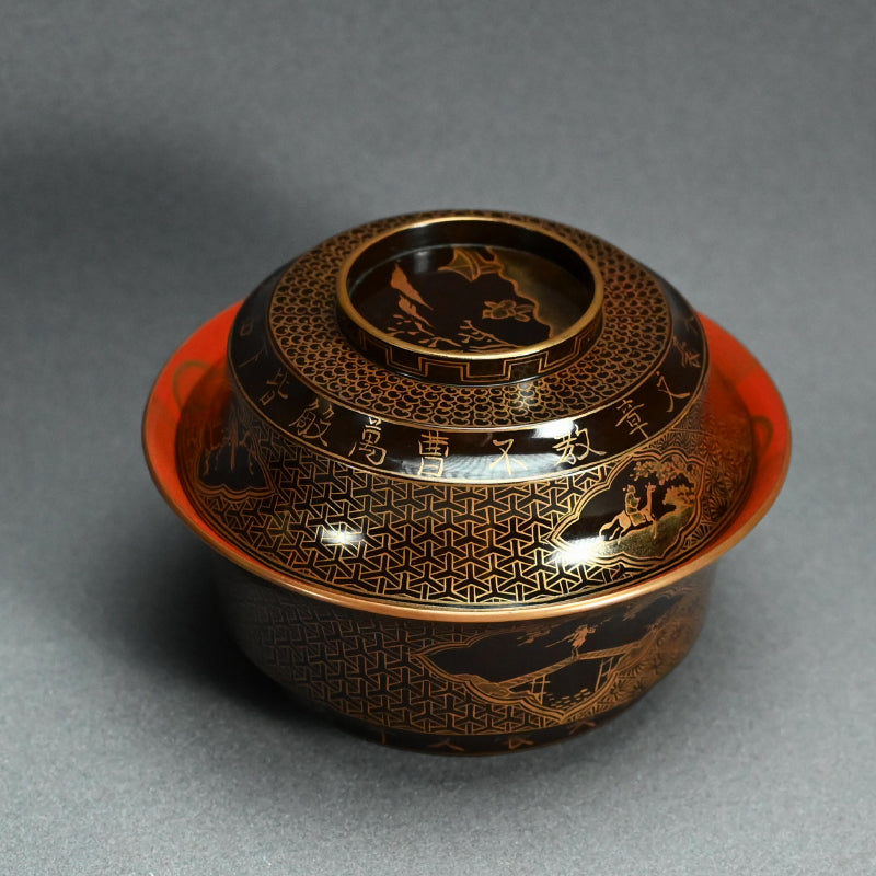 Wajima Lacquer Bowl Set From the Takahashi family personal collection ー橘屋 友七