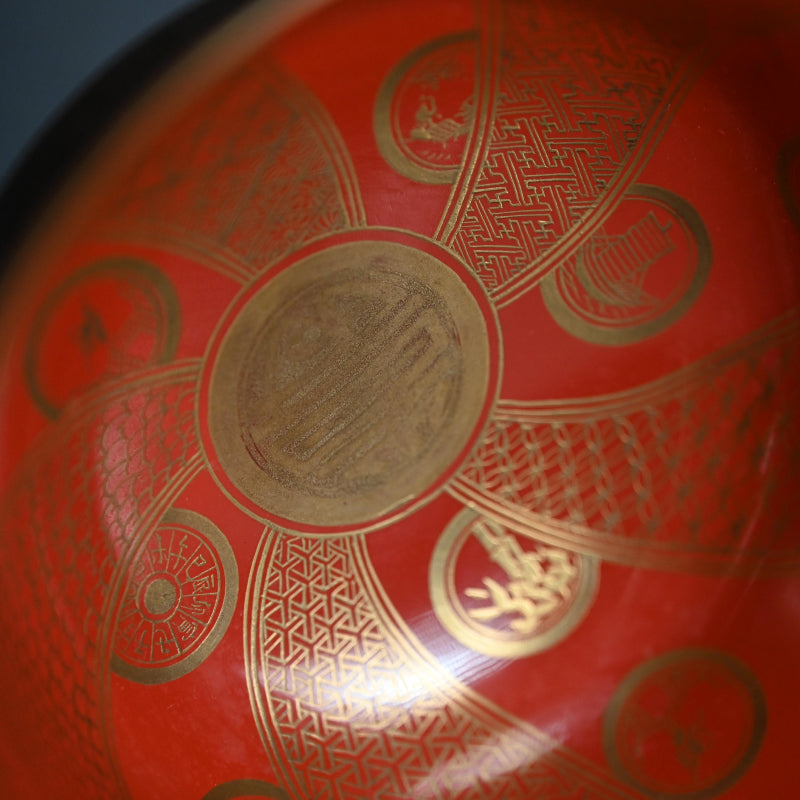 Wajima Lacquer Bowl Set From the Takahashi family personal collection ー橘屋 友七