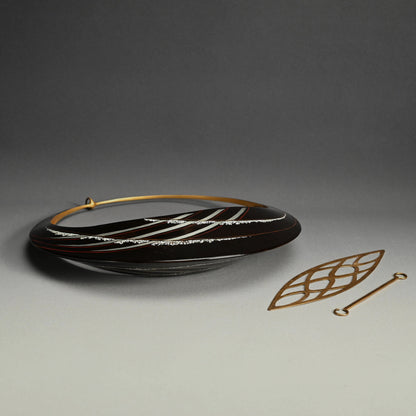Dry Lacquer Hanging Vase ー山田 豊 “乾漆 丸釣花入”