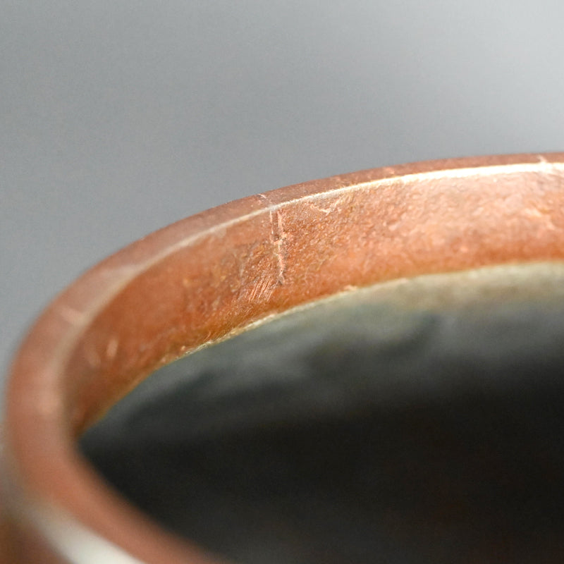 Large Antique Bronze Dragon Vase Vase ー大島 如雲 “雲龍花瓶”