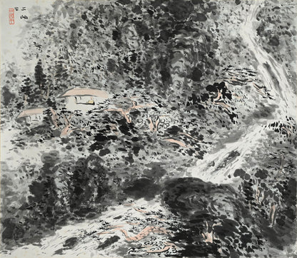 Masterpiece Intense Ink Landscape ー白倉 二峰