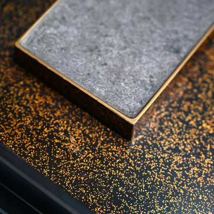 Incredible Mother of Pearl Inlay Suzuri Bako Lacquer Writing Box