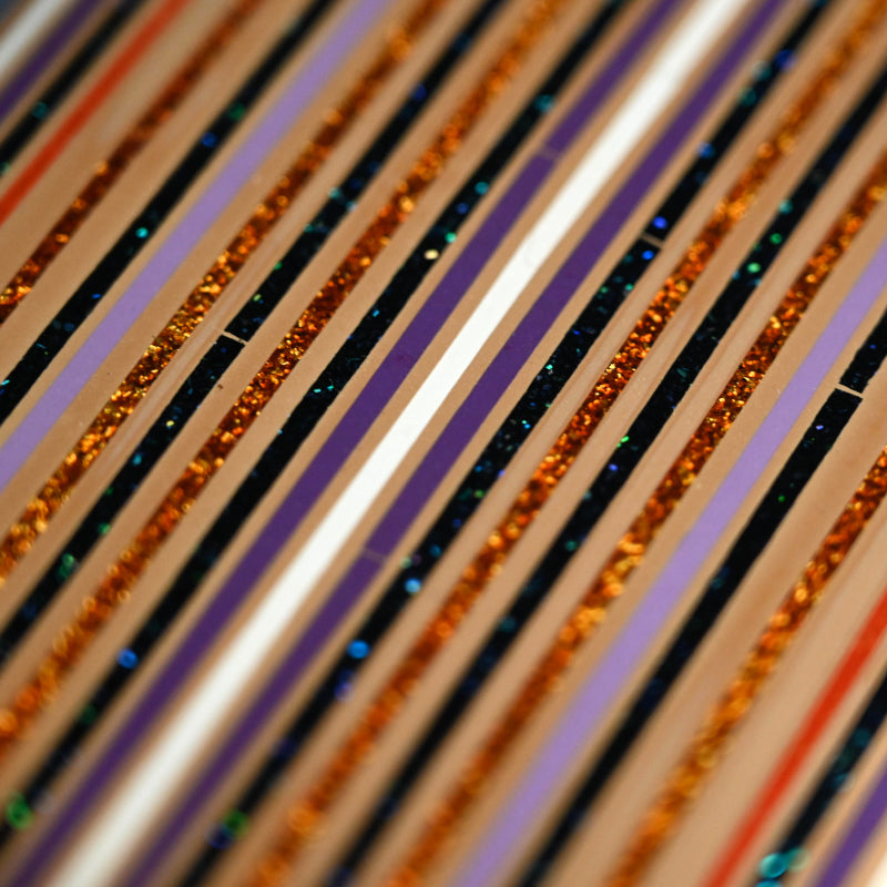 Contemporary Lacquer Box ー呉藤 穣太郎 "漆板研出し蒔絵小箱秋陽"