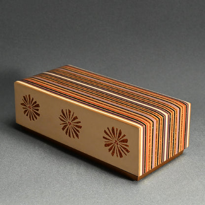 Contemporary Lacquer Box ー呉藤 穣太郎 "漆板研出し蒔絵小箱秋陽"