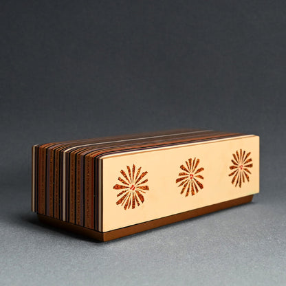 Contemporary Lacquer Box ー呉藤 穣太郎 "漆板研出し蒔絵小箱秋陽"