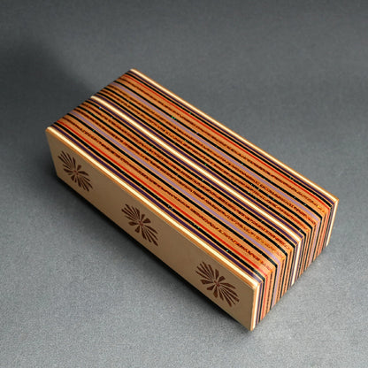 Contemporary Lacquer Box ー呉藤 穣太郎 "漆板研出し蒔絵小箱秋陽"