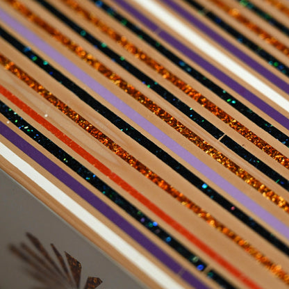 Contemporary Lacquer Box ー呉藤 穣太郎 "漆板研出し蒔絵小箱秋陽"