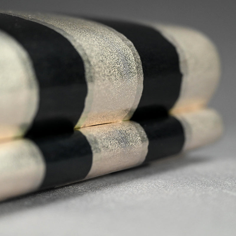 Contemporary Japanese Metal-Craft Box ー田中 照一 "ストライプ箱"