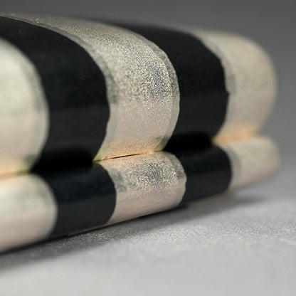 Contemporary Japanese Metal-Craft Box ー田中 照一 "ストライプ箱"