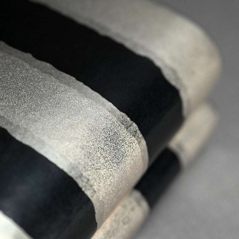 Contemporary Japanese Metal-Craft Box ー田中 照一 "ストライプ箱"