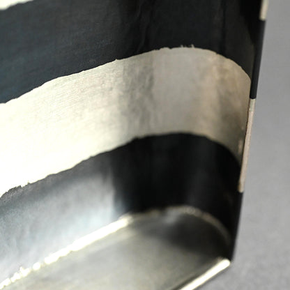 Contemporary Japanese Metal-Craft Box ー田中 照一 "ストライプ箱"