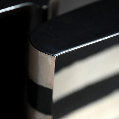 Contemporary Japanese Metal-Craft Box ー田中 照一 "ストライプ箱"