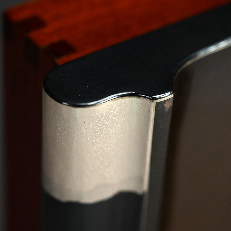 Contemporary Japanese Metal-Craft Box ー田中 照一 "ストライプ箱"