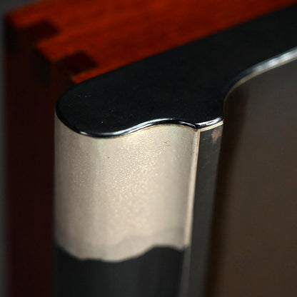 Contemporary Japanese Metal-Craft Box ー田中 照一 "ストライプ箱"