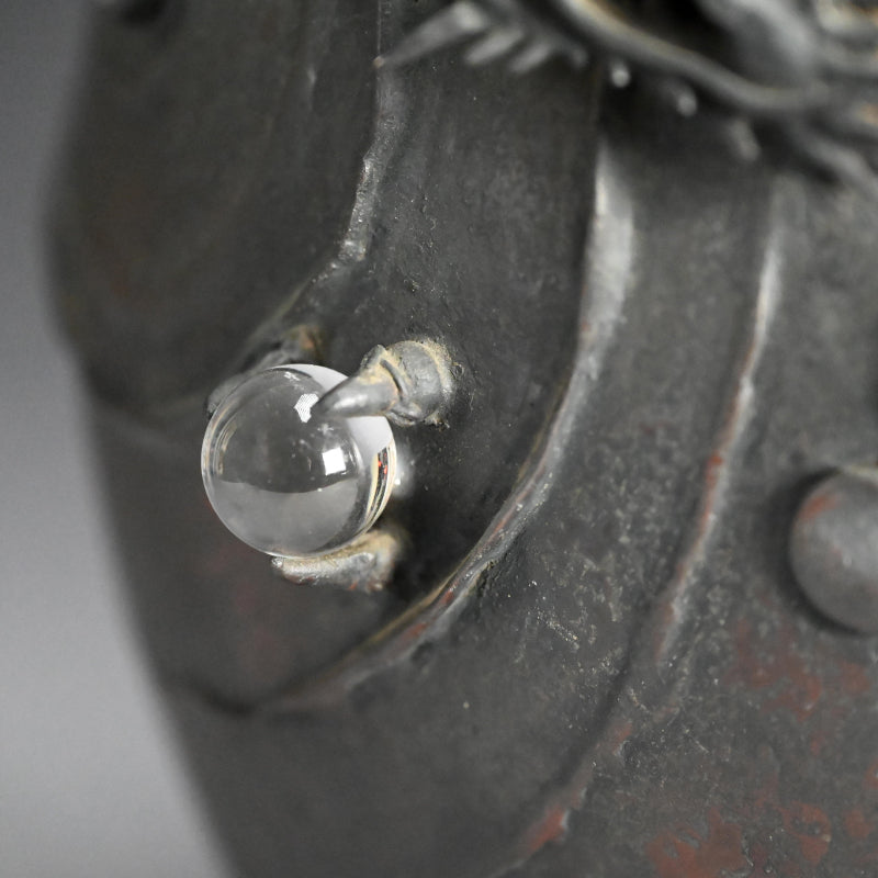 Antique Japanese Bronze Dragon Vase ー須賀 松園