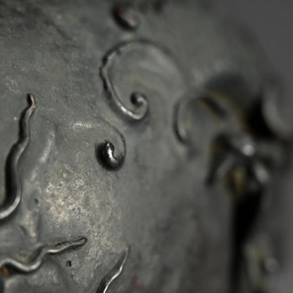 Antique Japanese Bronze Dragon Vase ー須賀 松園