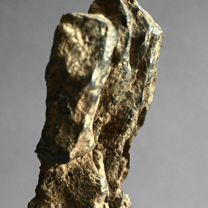 Antique Scholar Stone with Rose-wood Stand
