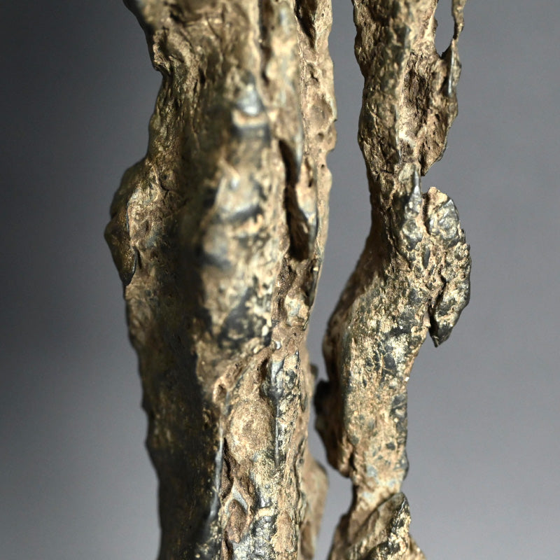 Antique Scholar Stone with Rose-wood Stand