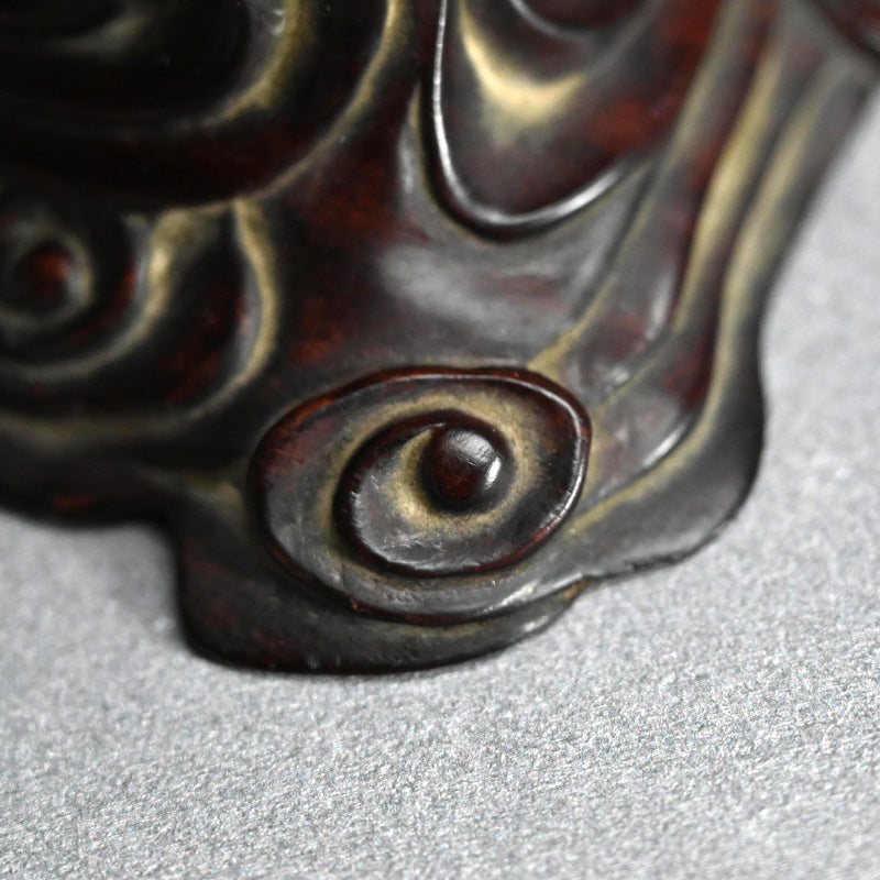 Antique Scholar Stone with Rose-wood Stand